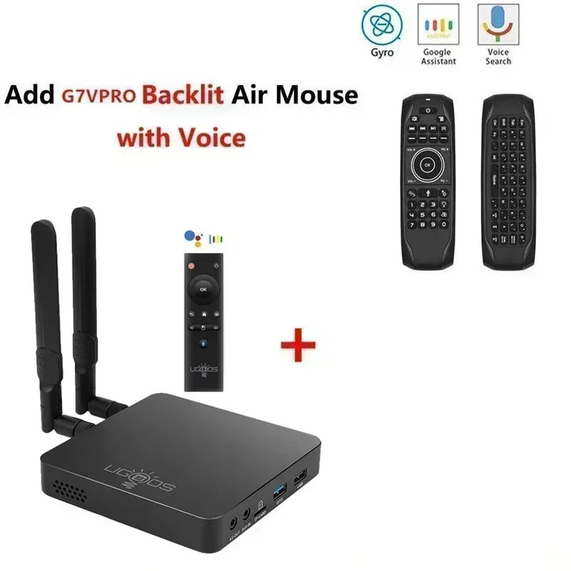 AM6B plus Amlogic S922X-J Android 9 Smart TV Box 4GB DDR4 32GB Wifi 6 1000M BT5.