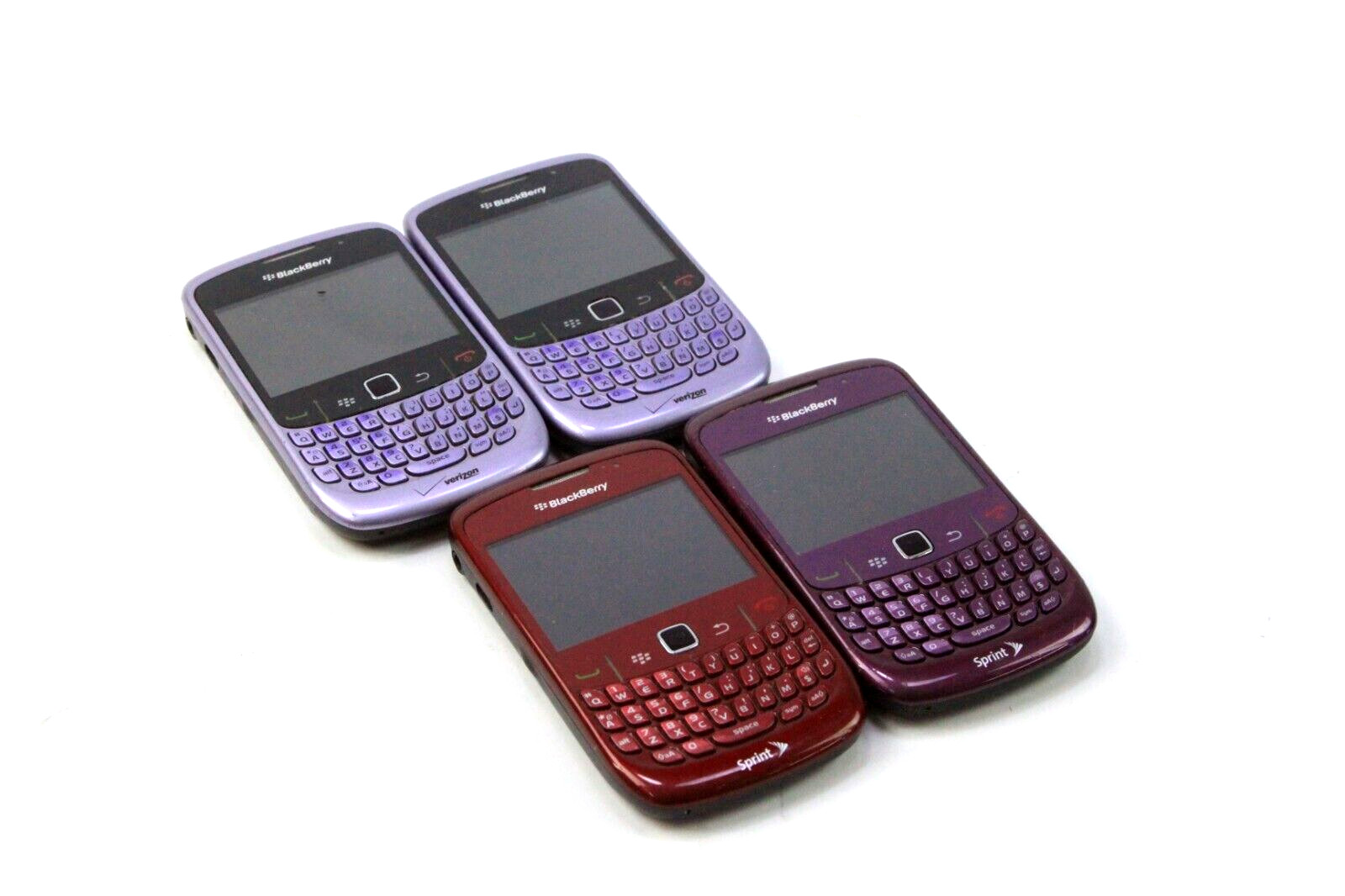Lot of 4 Blackberry 8530 Verizon & Sprint Selling As Is