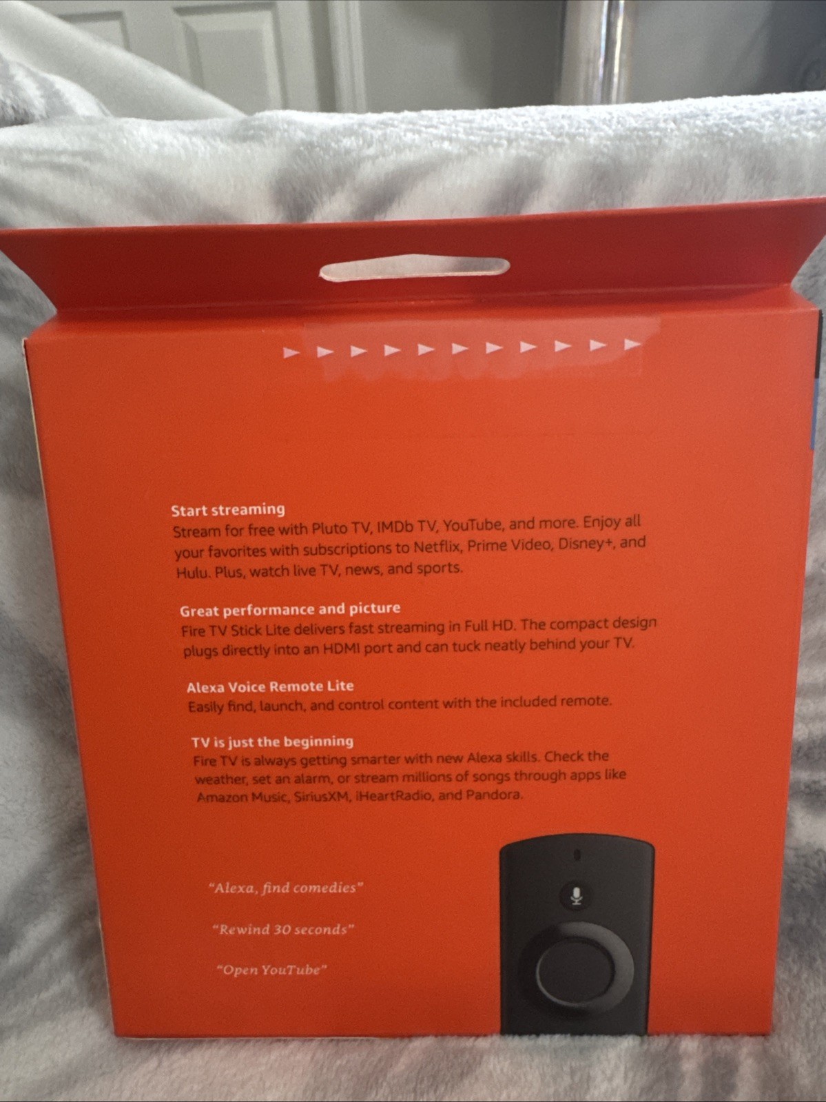 Amazon Fire TV Stick Lite w/ Alexa Voice Remote HD streaming | 2020 release |New