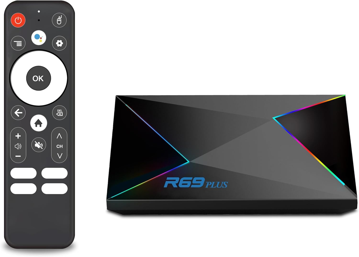 5G Media Player 8K HDMI Android 14.0 TV Box Smart Stream WIFI 6 Quad Core 4G+64G