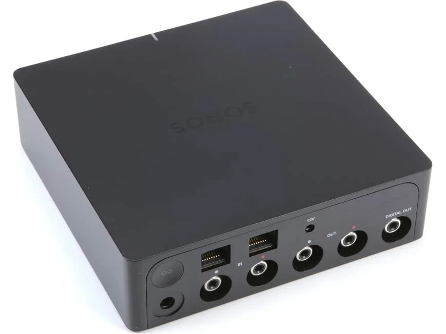 Sonos Port WiFi Network Streamer with Built-in DAC Model S23 – Black (Used)