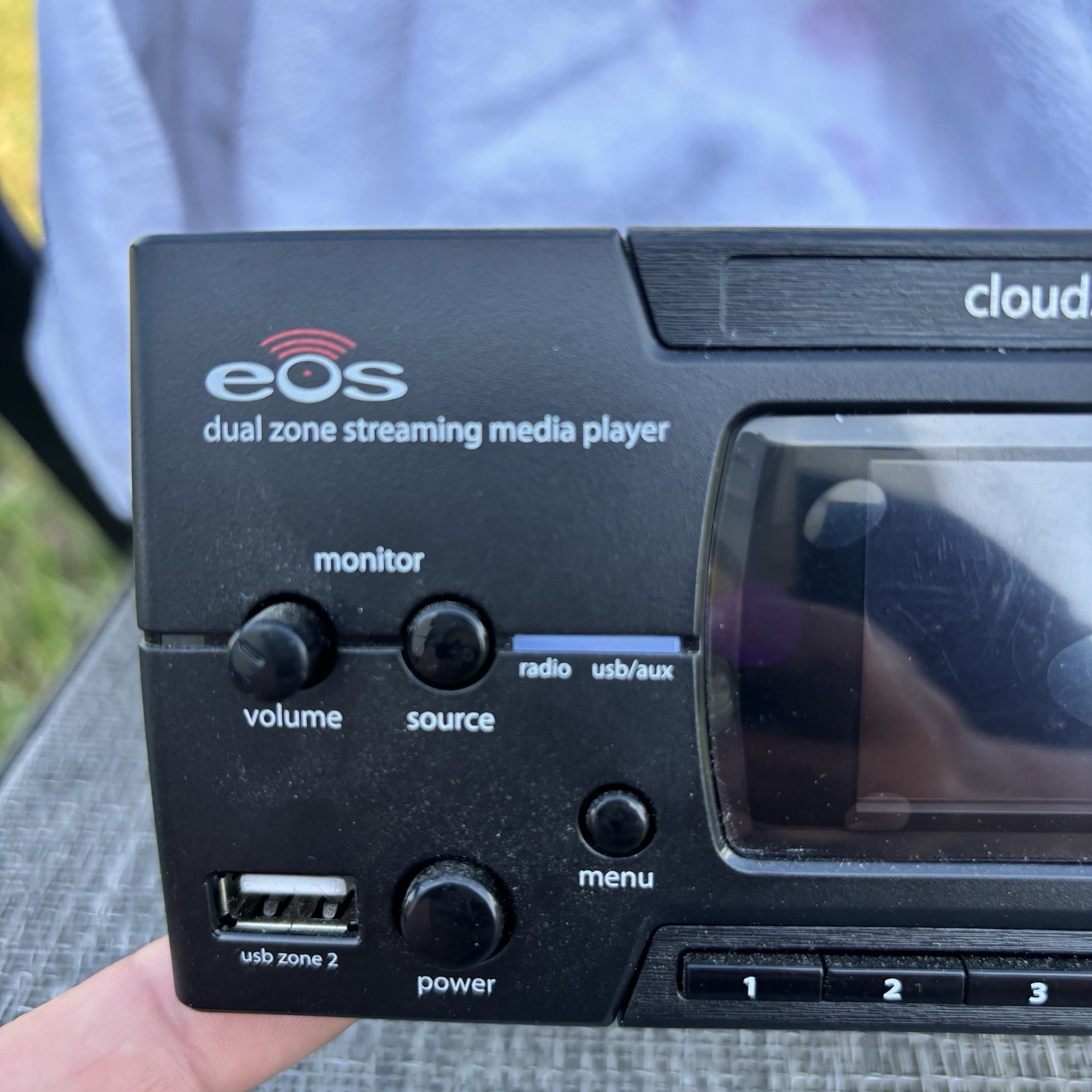 EOS Intellitouch EOSP-500 Dual Zone Streaming Music Media Player NEW