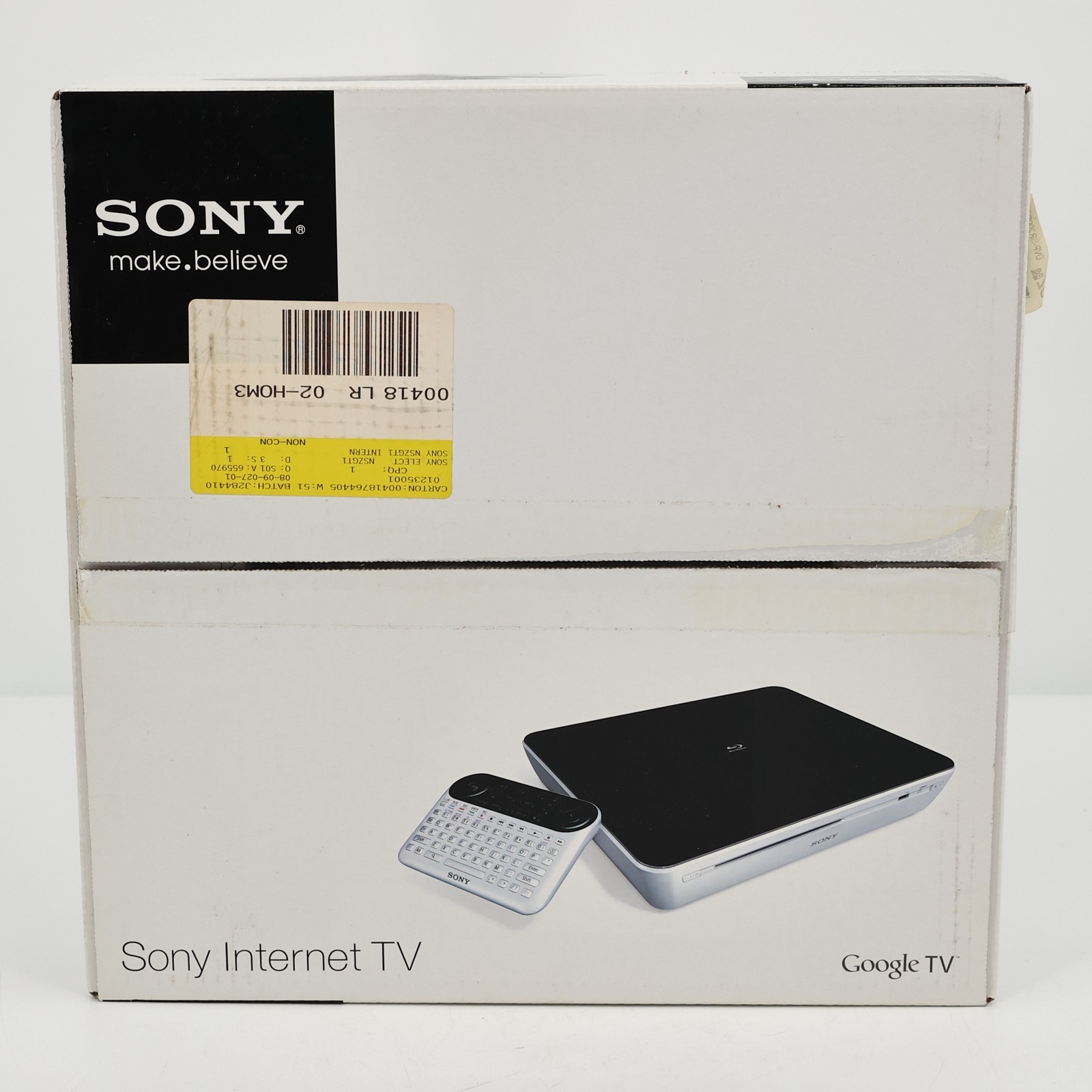 Sony Internet TV Blu-ray Disc Player NSZ-GT1 Google TV Media Streamer