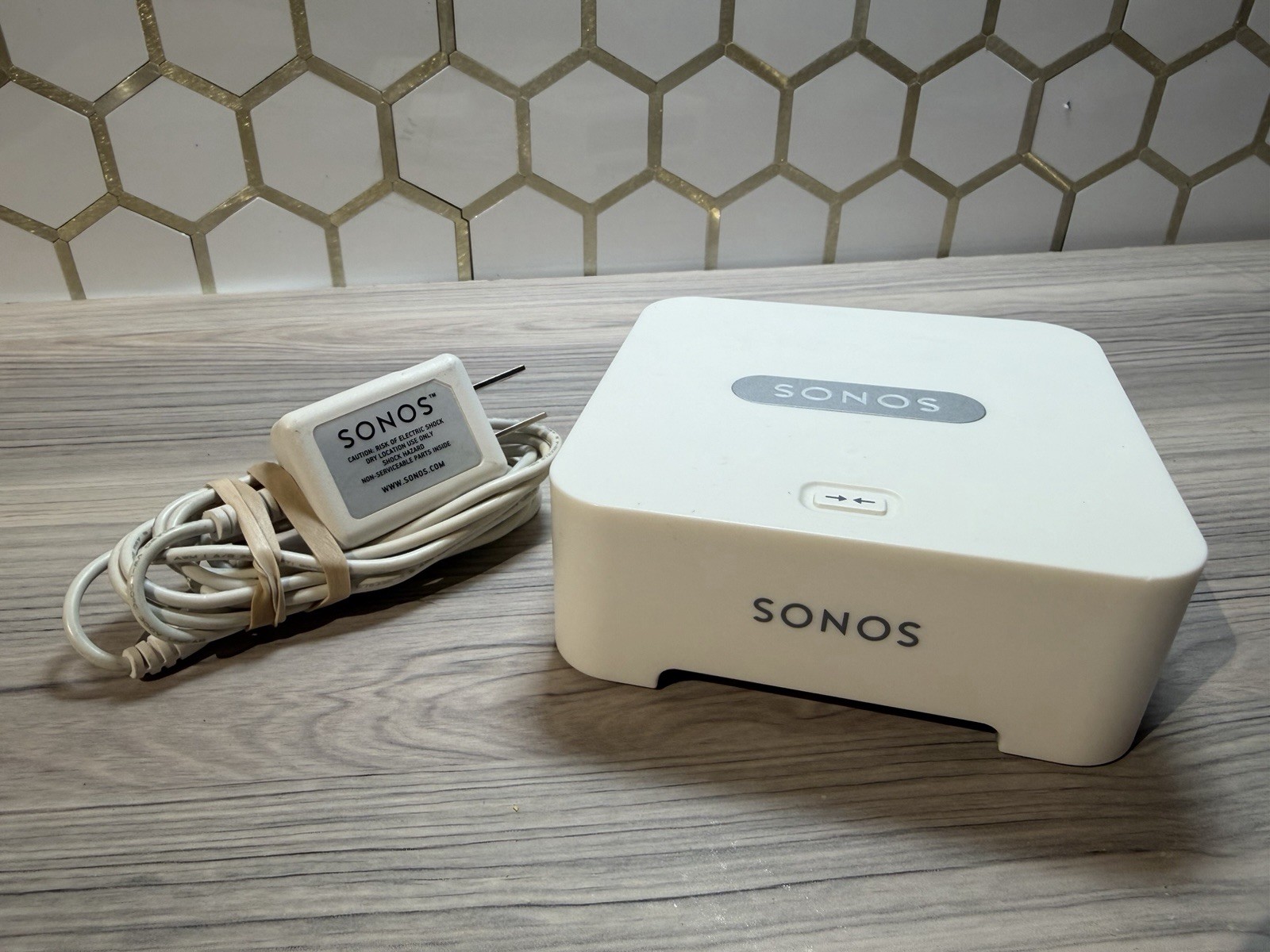 Sonos Bridge White With Genuine Power Supply Bridge Factory Reset