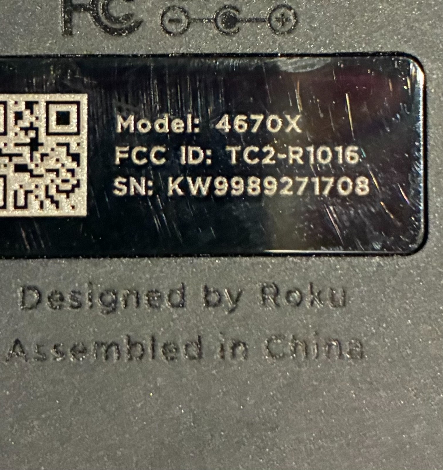 Roku Ultra 4670X 4K HDR Streaming Media Player, Power Supply, , Remote