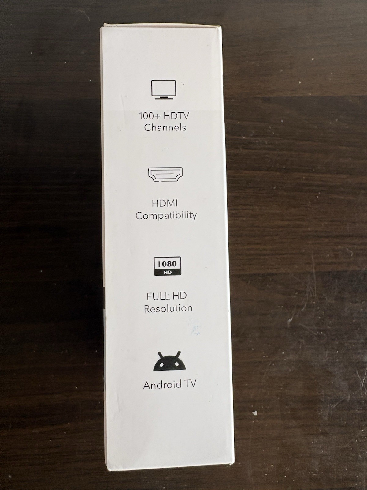 TV Stick 4K 2160p Chromecast Built-In Google Assistant Android 8GB Black Dongle