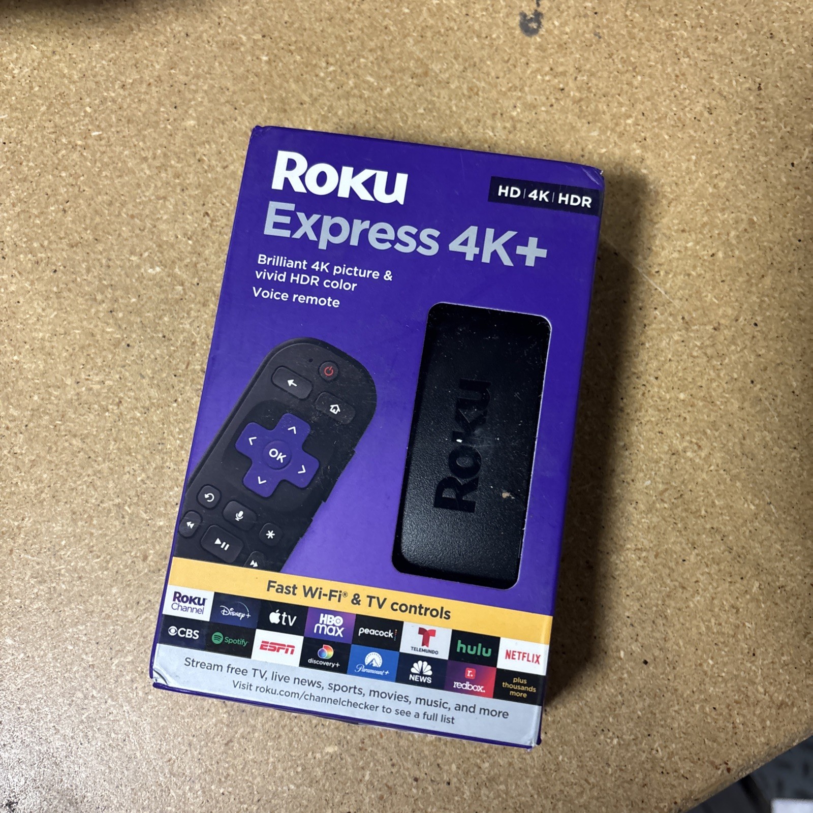 Roku Streaming Player 3941R2 Express 4K WiFi Media Player Dual Band with Remote
