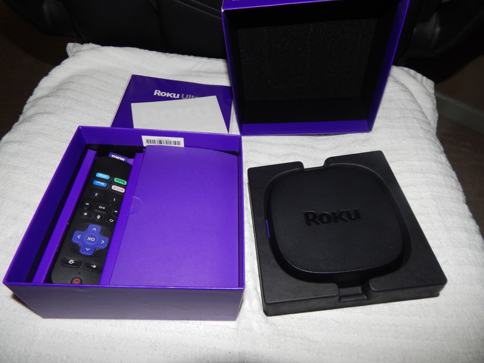 Roku Ultra 4800R 4K Streaming Media Player Gently Used w/ Box Remote Complete