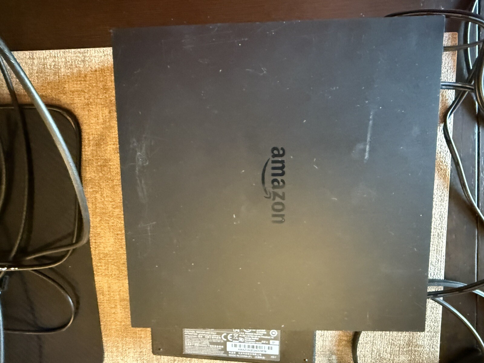 Amazon Fire TV Recast QX91KB Over-the-Air DVR 500GB- With Power Adapter –