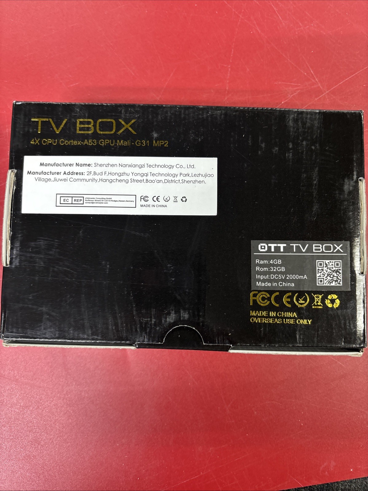 T95 6K TV BOX Android 10 CORE 2.4/5G WIFI HDMI Remote Control 2+16GB