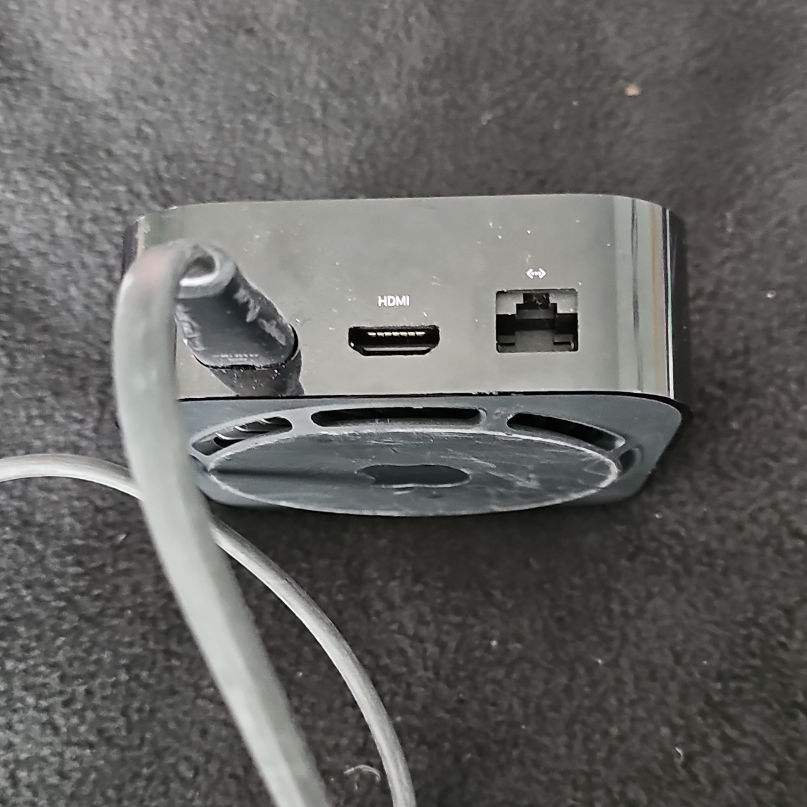 Apple TV Media Streamer Box, Black, HDMI & Ethernet Connectivity