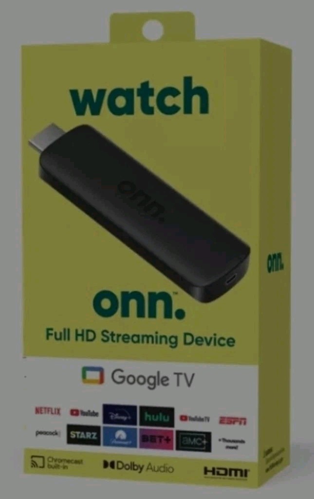 “Onn Android TV Stick – Deluxe Edition (extra accessories included)”