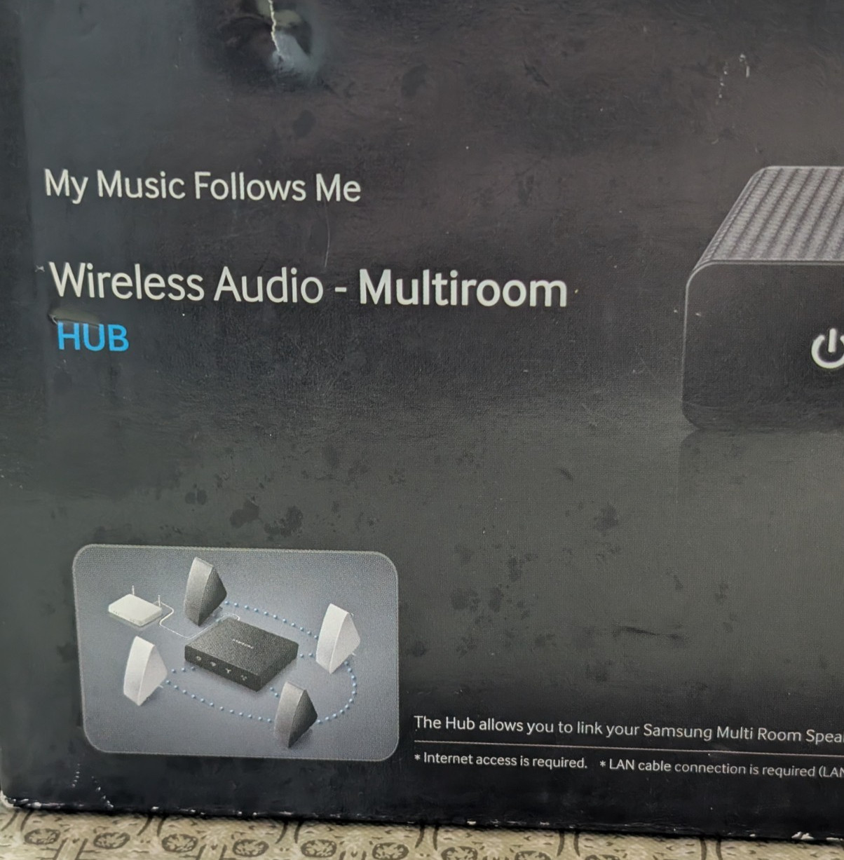 Samsung WAM250 Wireless Audio Multiroom Hub – Open Box – Never Used