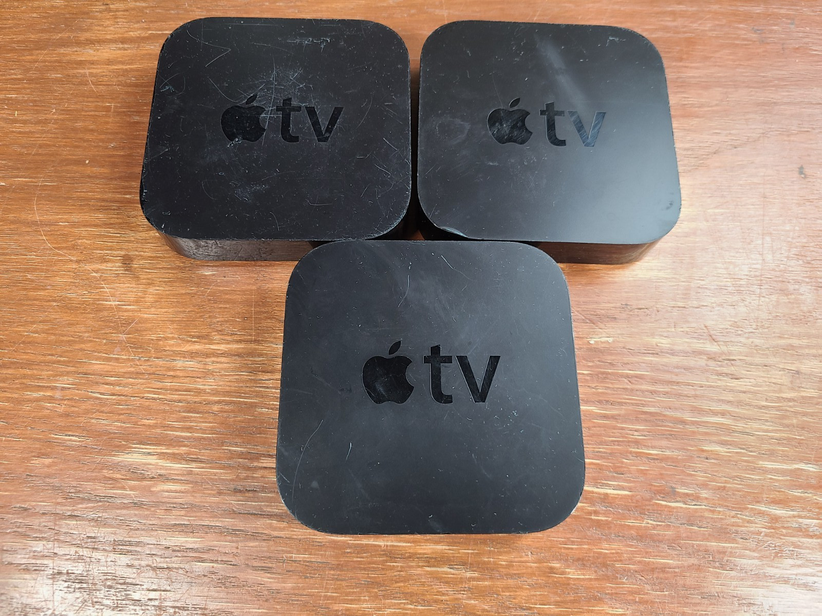 Apple TV Models A1376, A137, + A1469 LOT of 3 *NO REMOTES OR CORDS* Tested