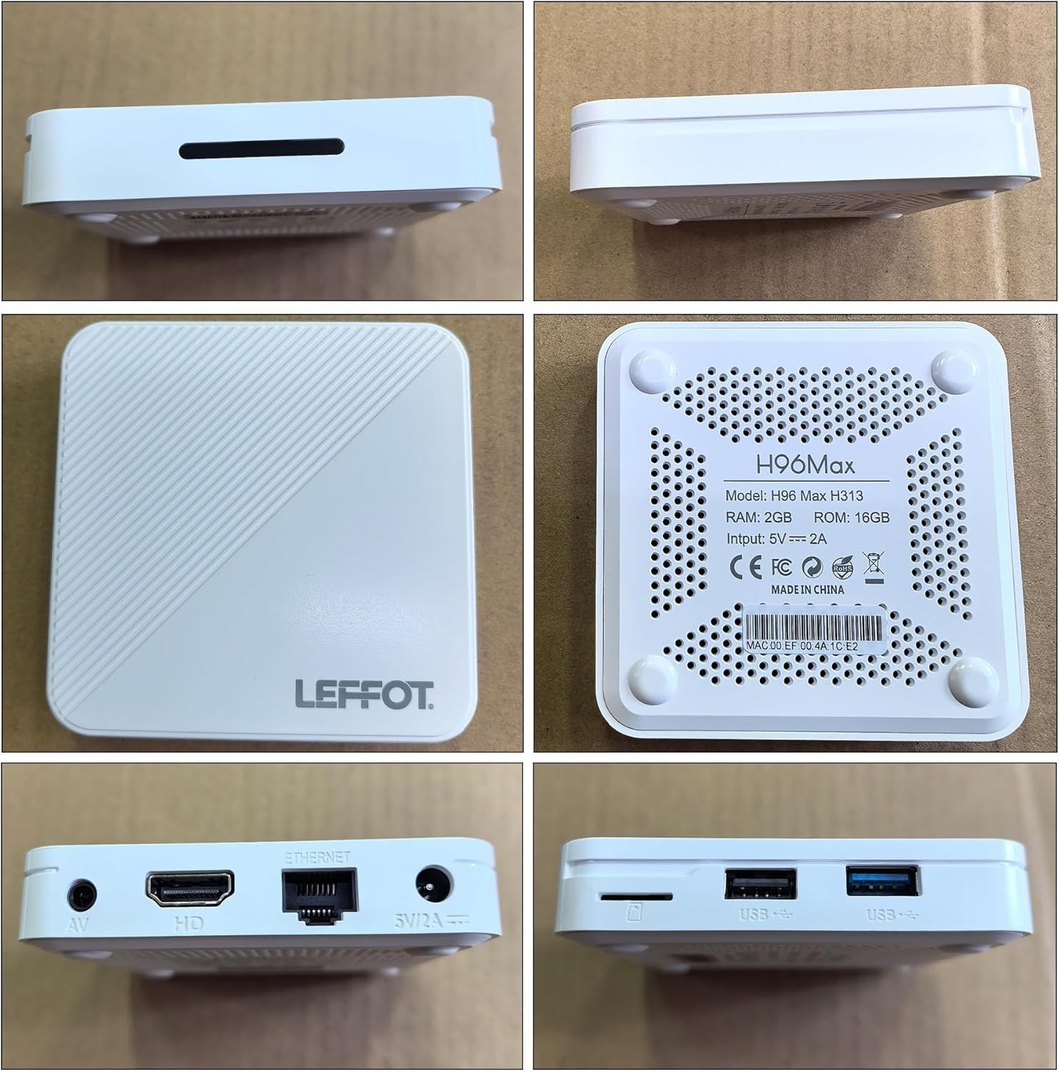 Android 14.0 TV Box 2026, H313 4K Ultra HD Streaming Device for TV with BT 5….