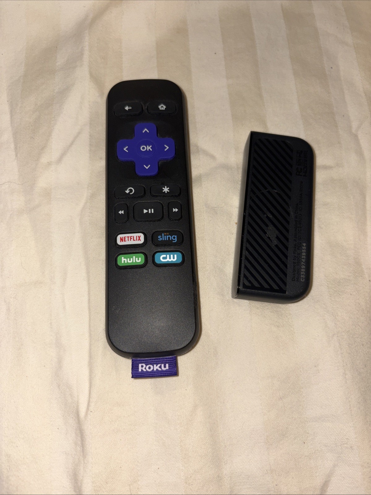 Roku Express 3930X Media Player Wi-Fi Streaming W/Remote Tested