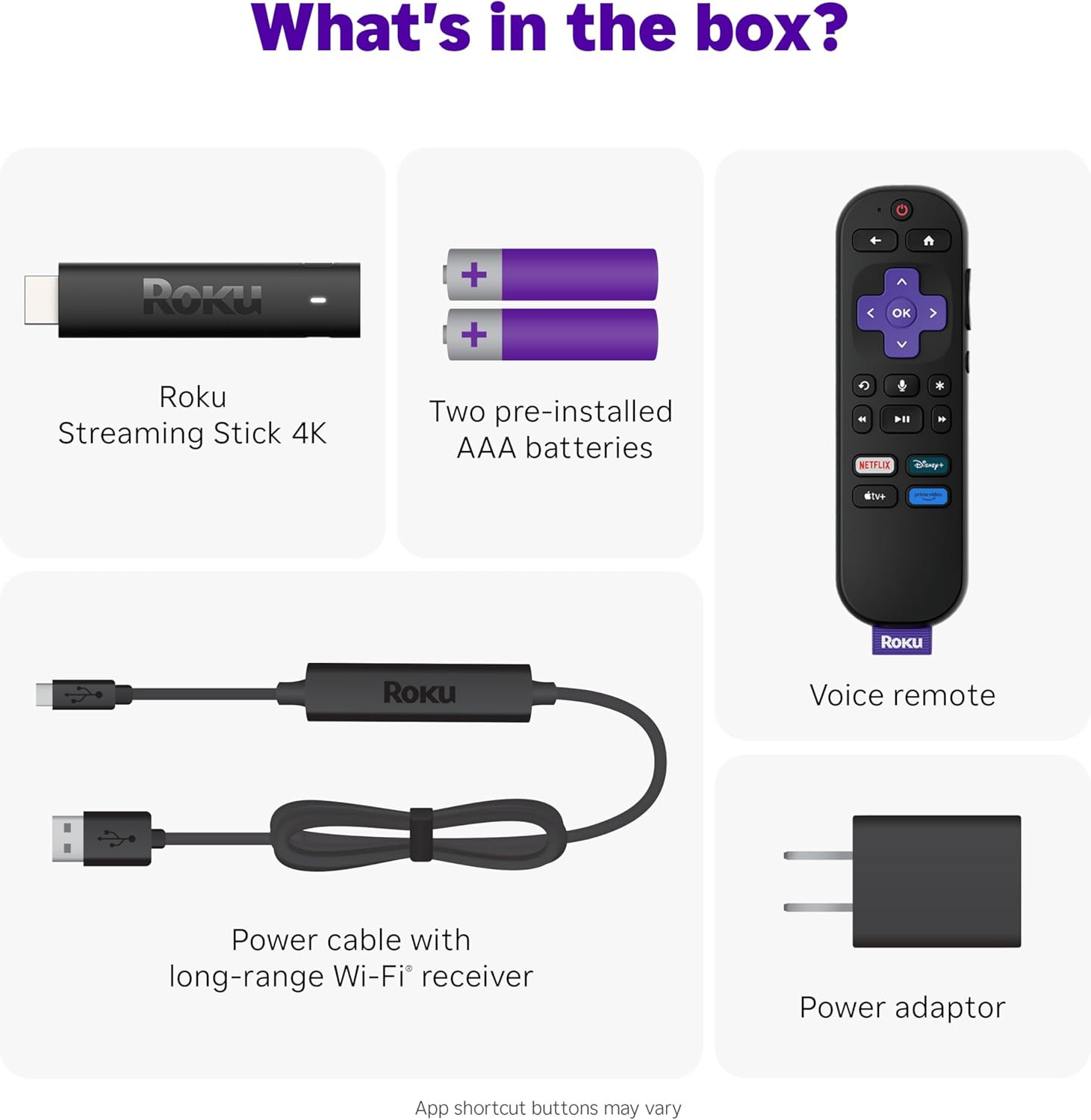 Streaming Stick 4K – HDR & Dolby Vision Streaming Device for TV with Voice Remo