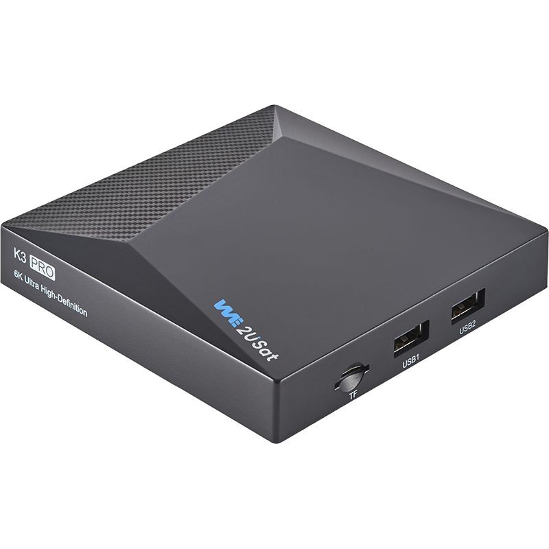 US VSEE/WE2USAT K3PRO Box Super Clear Android Smart TV Box 6K WiFi Voice Control