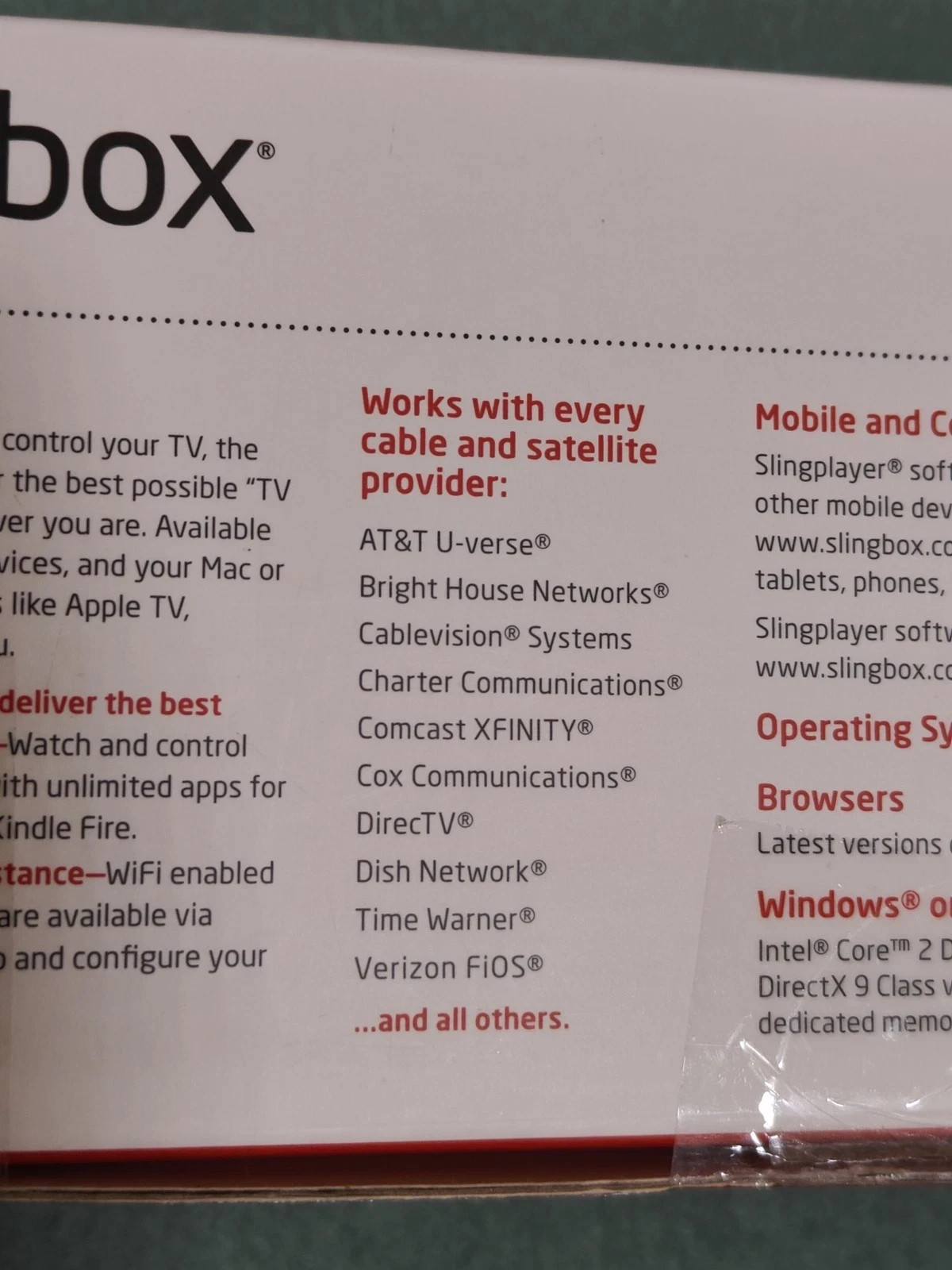 Sling Media Slingbox 500 Digital Media Streamer, Sealed Ships Fast!