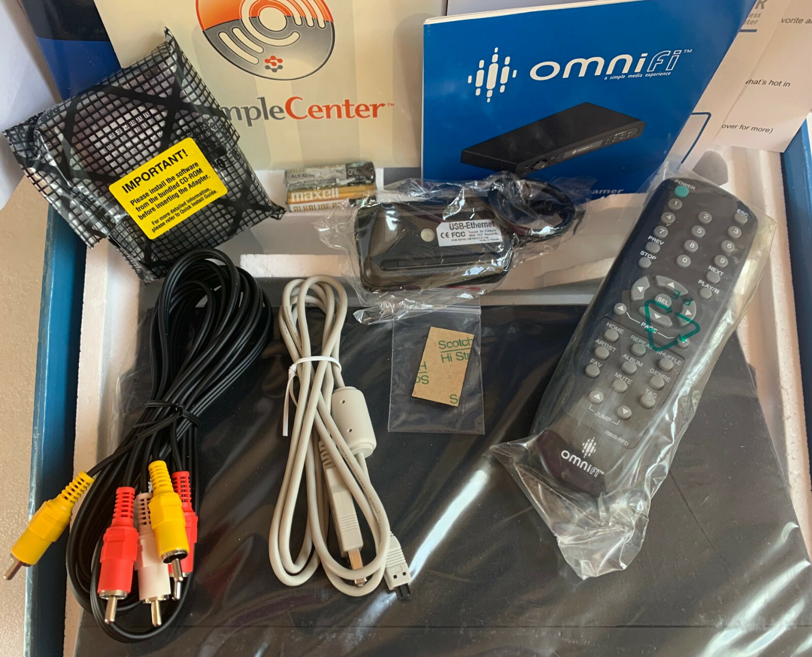 FOCKFORD OMNIFI D-LINK HOME DIGITAL MEDIA STREAMER MODEL# DMSI- DWL120R MP14210A