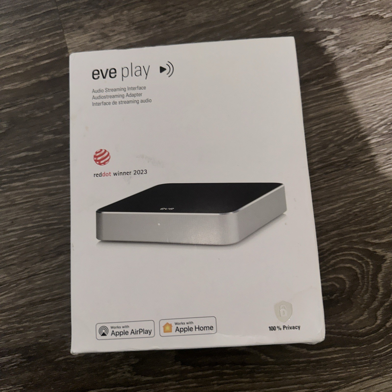 Eve Play AirPlay Audio Streaming Interface Sealed