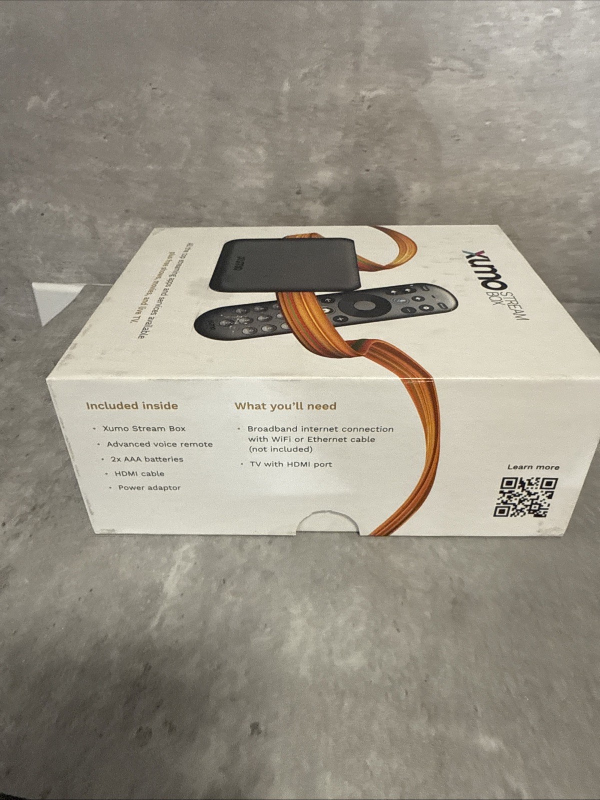 Xumo 4K UHD Stream Box Streaming Model SCXI11BEI Version 1.1 – BRAND NEW SEALED