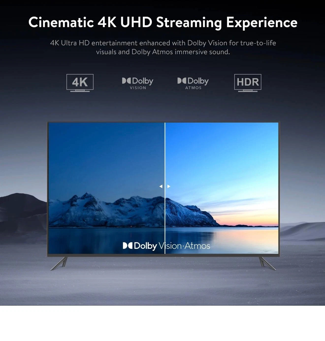2026 model Onn. 4K Pro Streaming Device Google TV 32GB Dolby Vision Atmos NEW