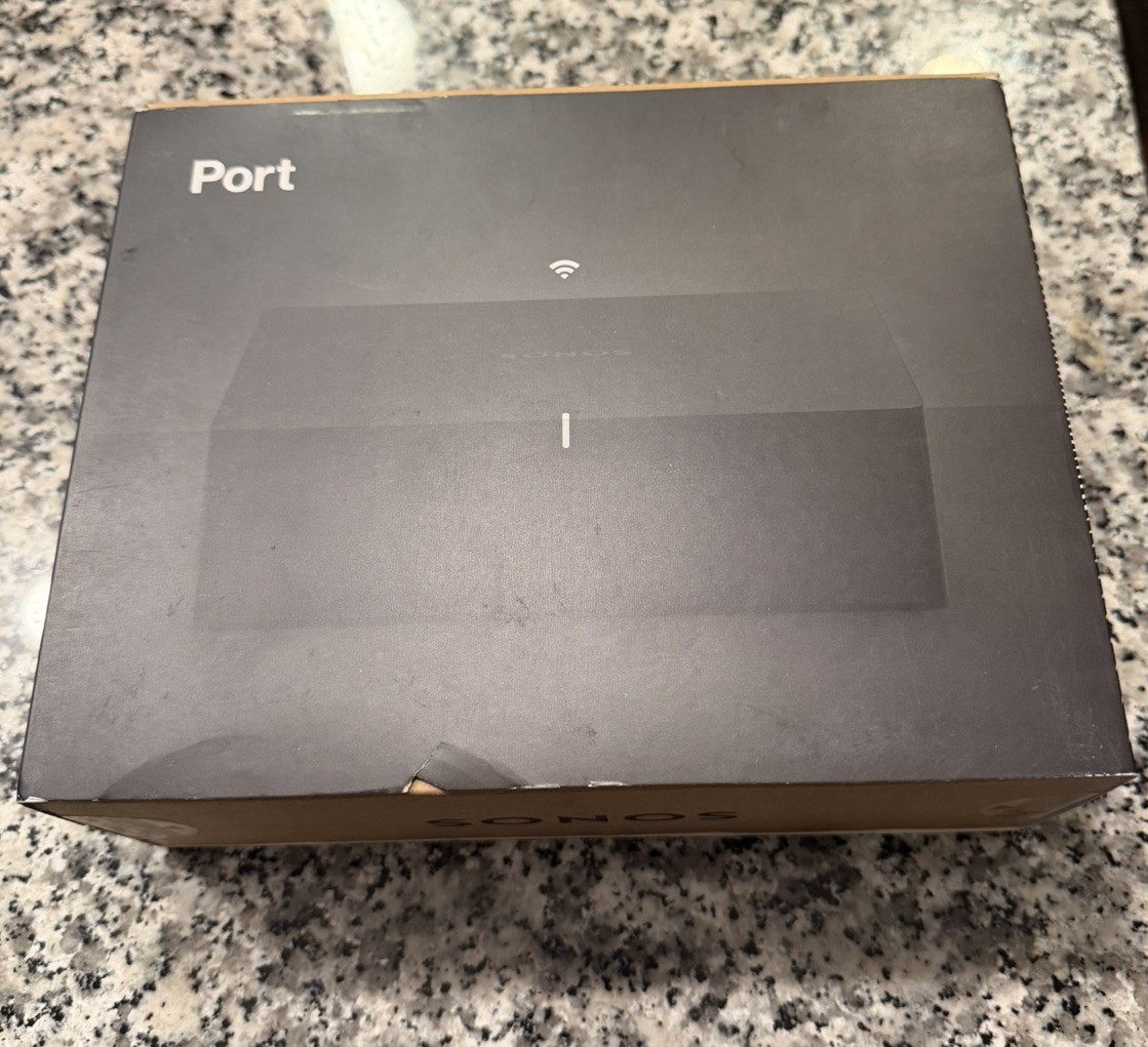 Sonos Port Streaming Media Player PORT1US1BLK ( New open box)