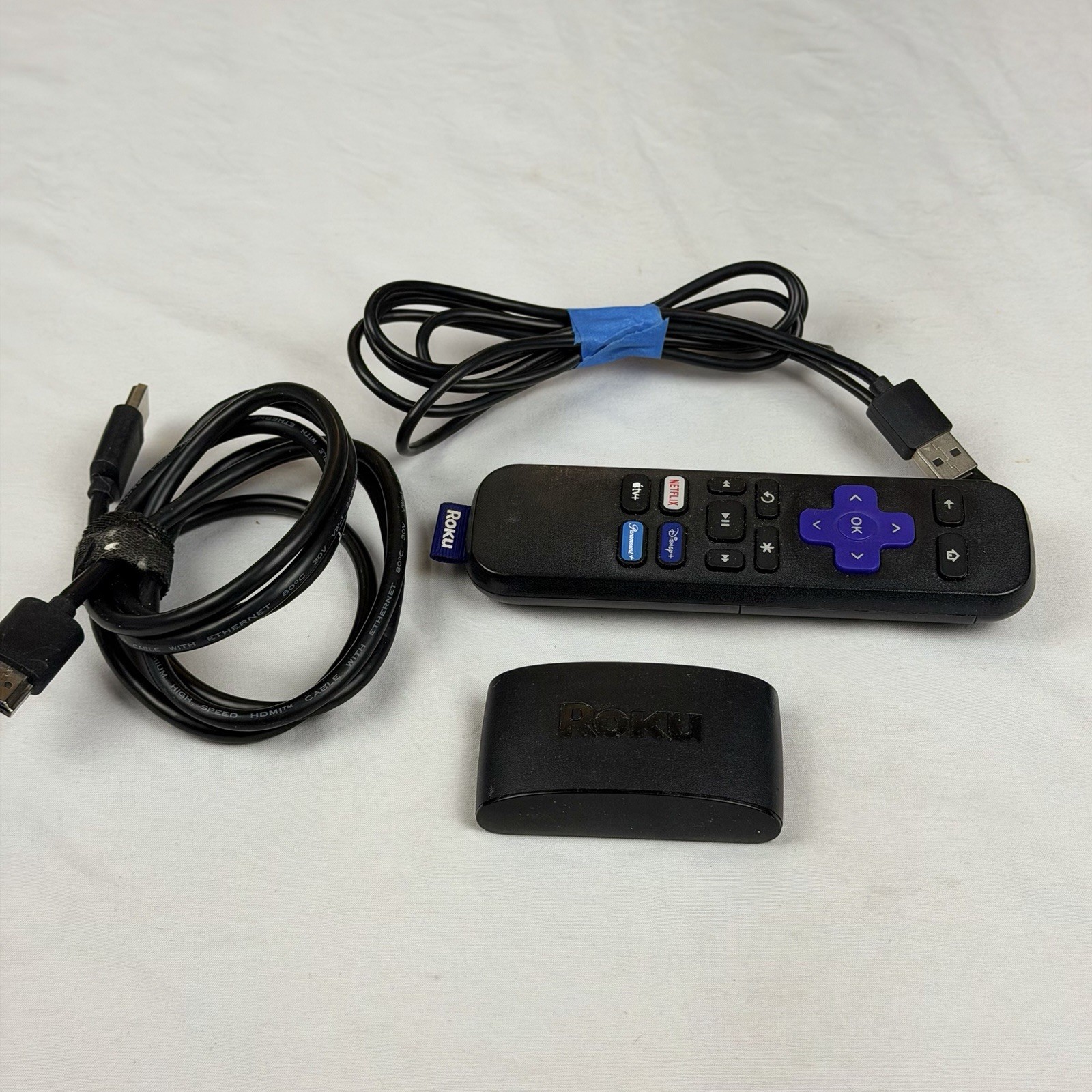 Genuine Roku Express Streaming Media Player/ Model 3930X (w/ Remote & Cables)