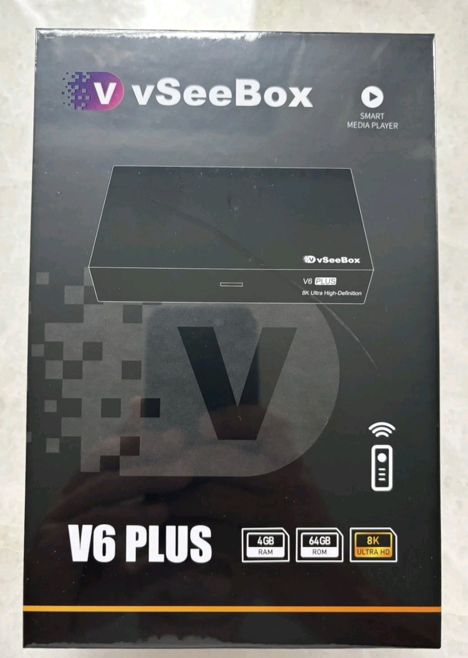 vSeeBox V6 Plus Android Media Device – Same-Day Shipping- 100% Positive Seller