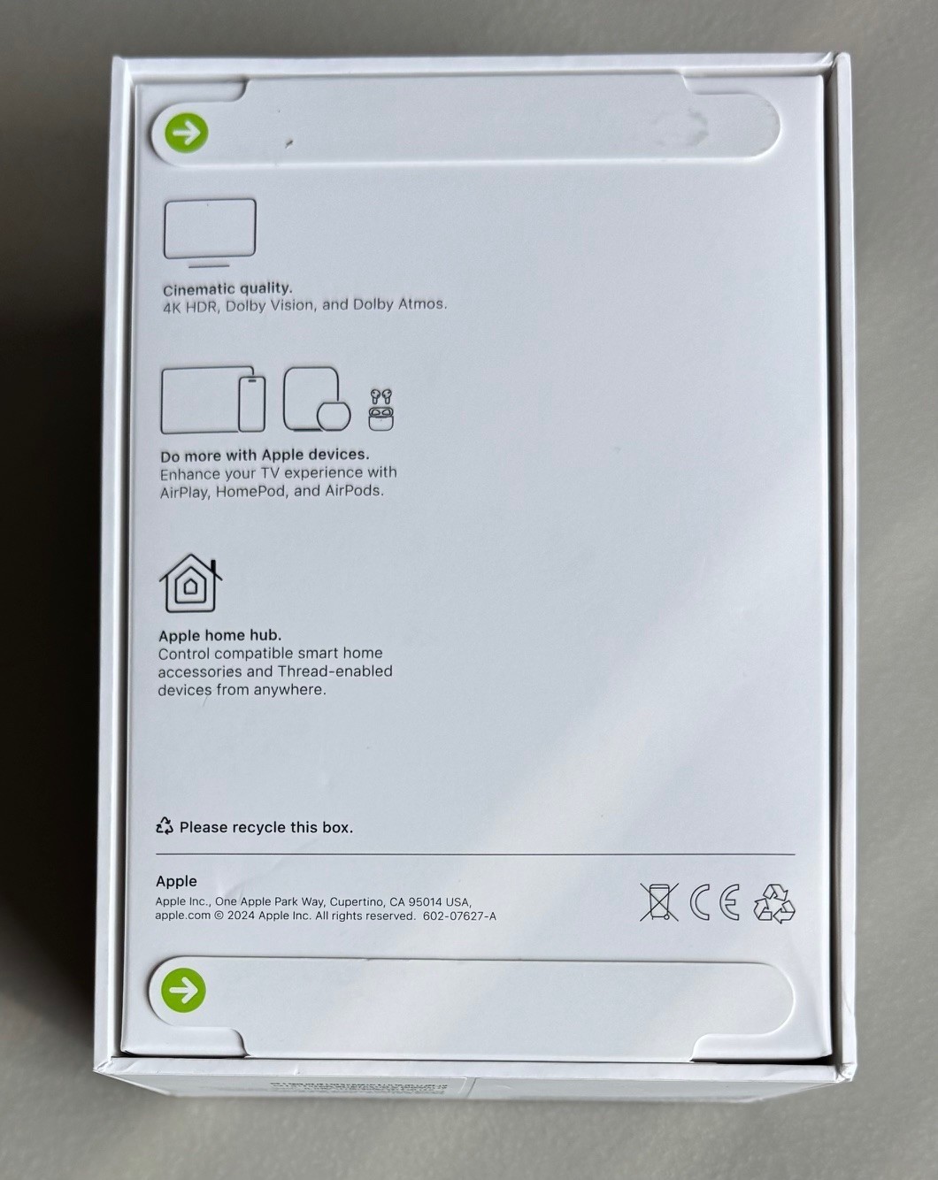 Apple TV 4K Wi‑Fi + Ethernet (128GB Storage) (3rd Generation) Part # MN893LL-A
