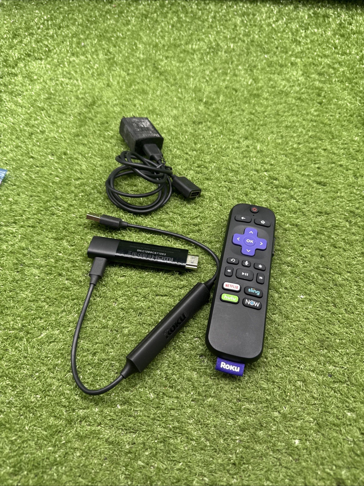 Roku Streaming Stick 4K Model 3810X w/ Cable and Voice Remote. 14