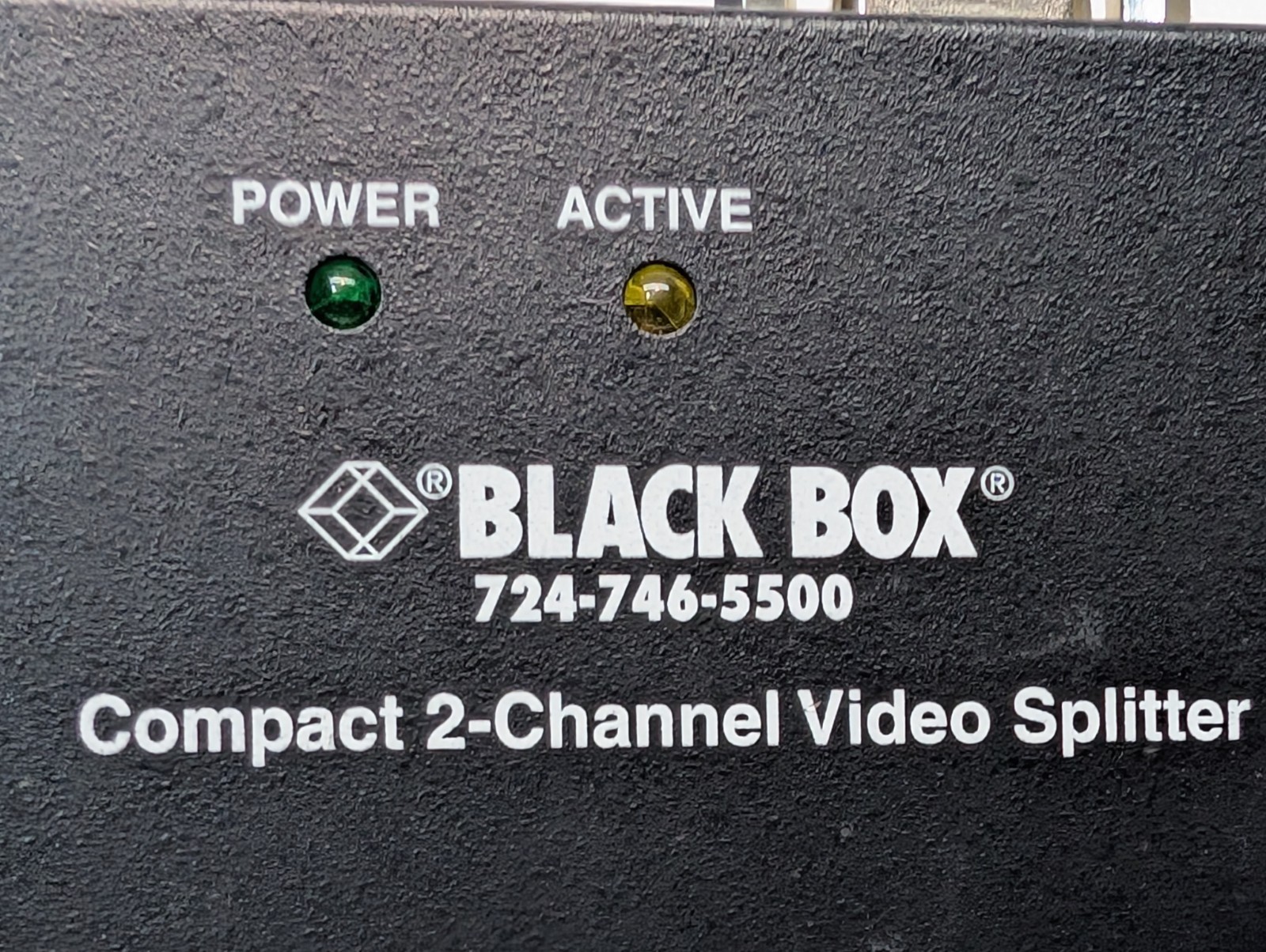 (3) Black Box Compact 2-Channel Simultaneous Display Video Splitters, AC1056-2