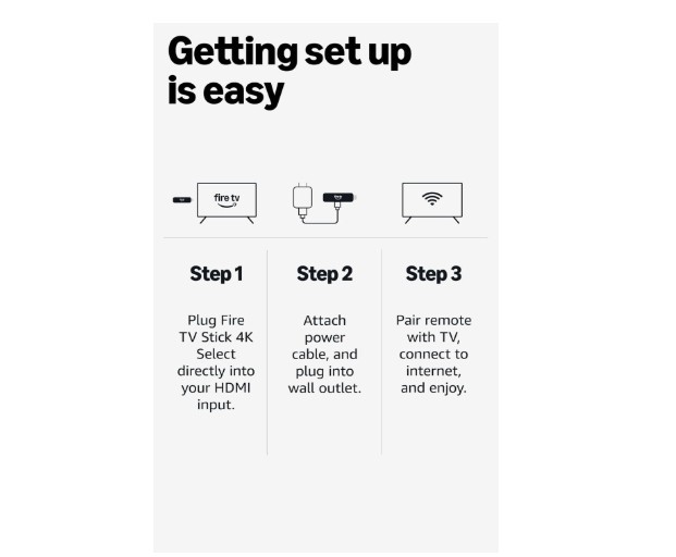 Amazon Fire TV Stick 4K Select (newest model), Start Streaming in 4K, AI-Powered