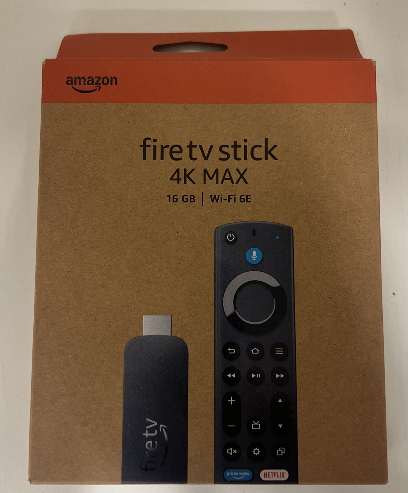 2024-Amazon Fire TV Stick 4K Max 16GB streaming device, supports Wi-Fi 6E, NEW**