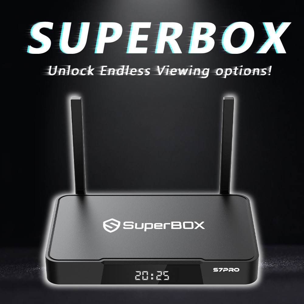 Superbox s7 pro TV BOX Newly upgraded, authorized sellers