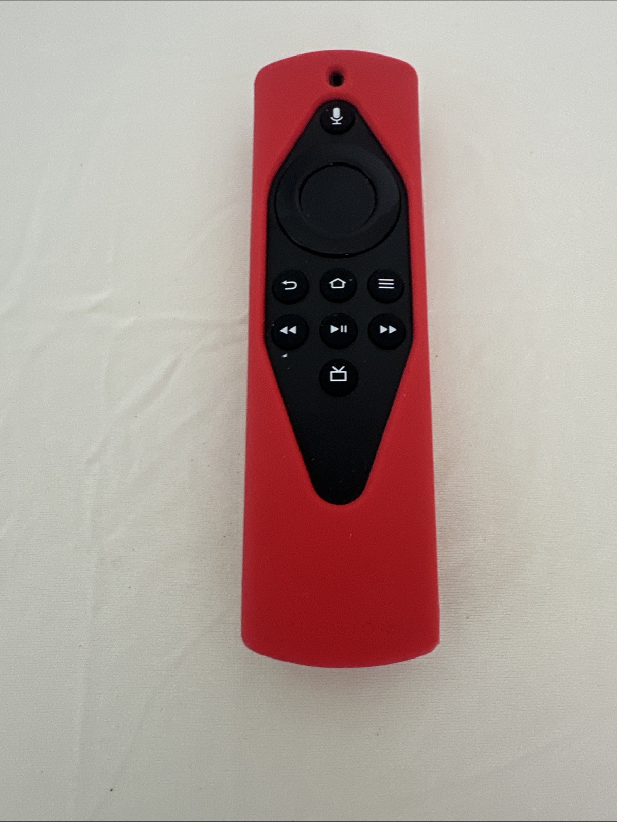 Fire TV Stick 3rd Gen HD w/ Alexa Voice Remote Control & Red remote cover