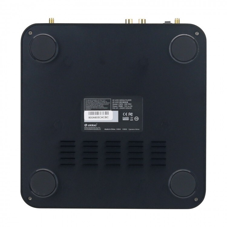 ZIDOO Z20/Z30 PRO Media Player Top Box WiFi & Bluetooth Control Audio Player