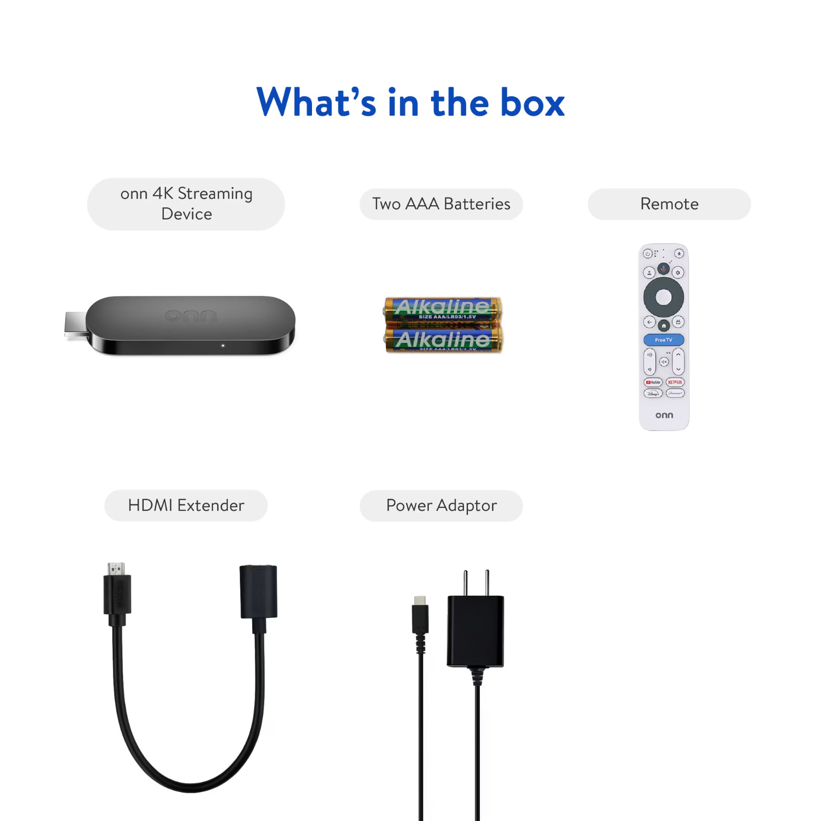 onn 4K Streaming Device, Google TV with Gemini (NEW 2026 Model)