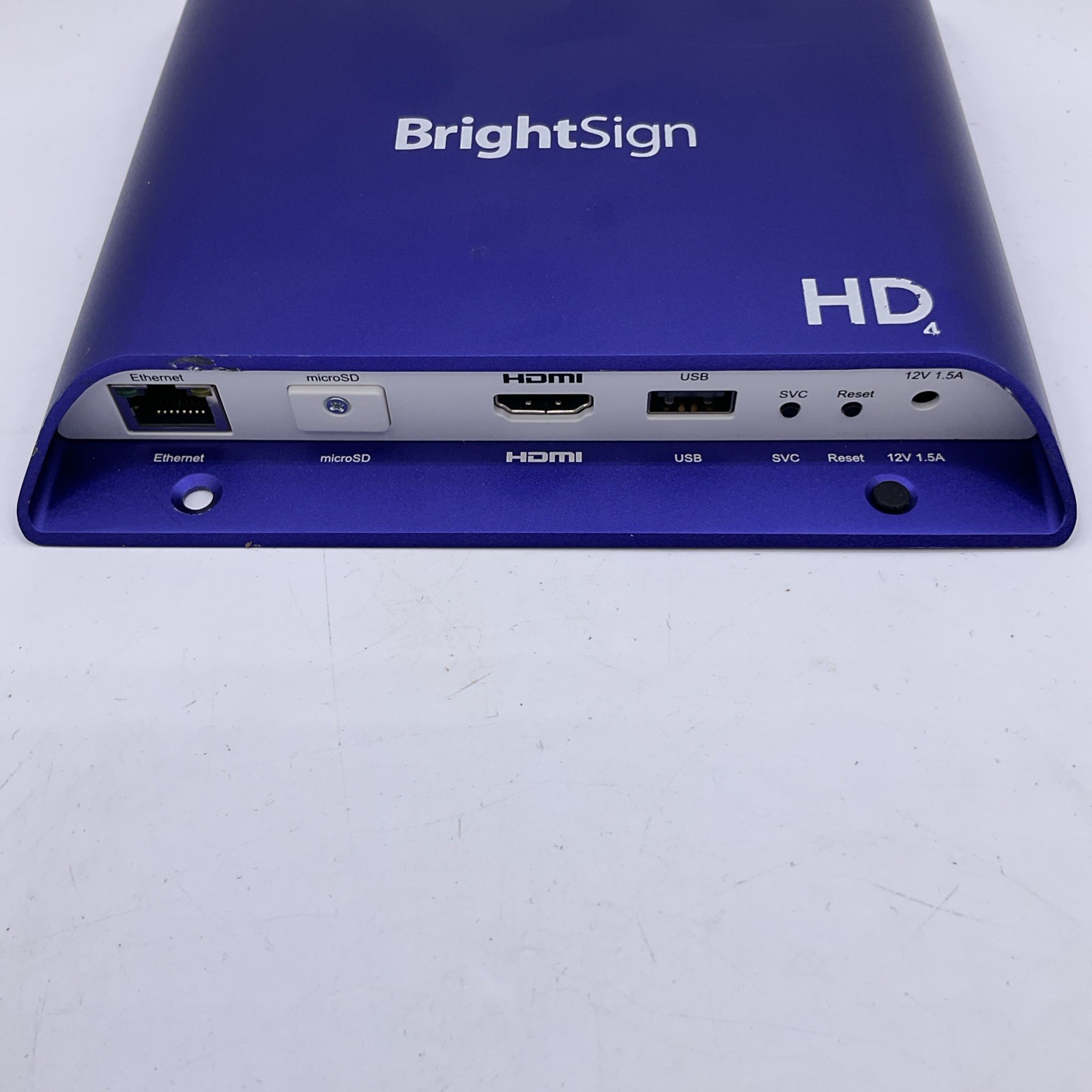 BrightSign HD224 Digital Signage Media Player HDMI Ethernet USB Power Adapter