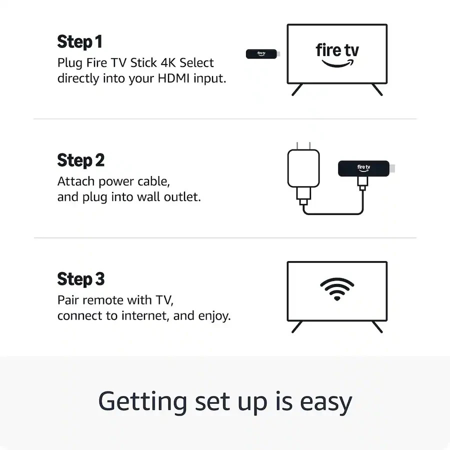 🔥NEW 2025 Amazon Fire TV Stick 4K Select UltraHD Streaming w/Remote AI-Powered