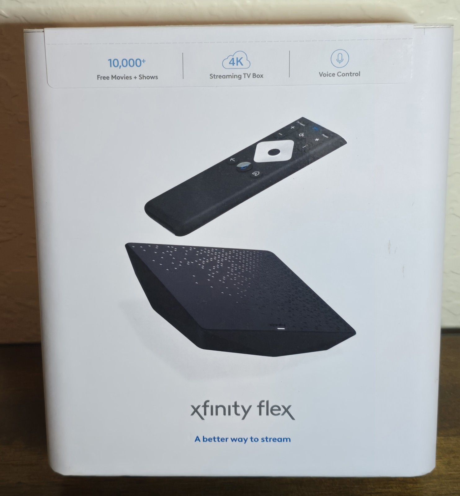 Brand New XFINITY Flex 4K UHD Streaming TV Box with Voice Remote