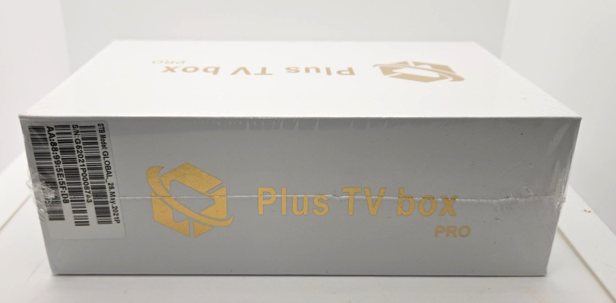 2024 Model Global Plus TV AI Box Pro 4K Set top IPTV 2.4/5G WIFI New/Sealed