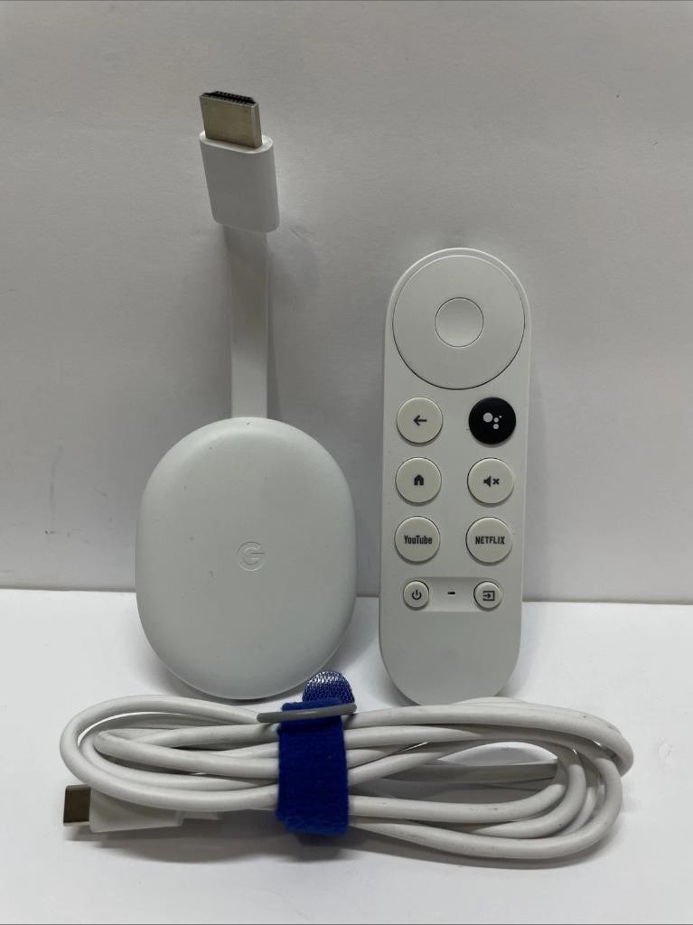 Google Chromecast TV 4K Streaming Device (GZRNL) GA01919-US