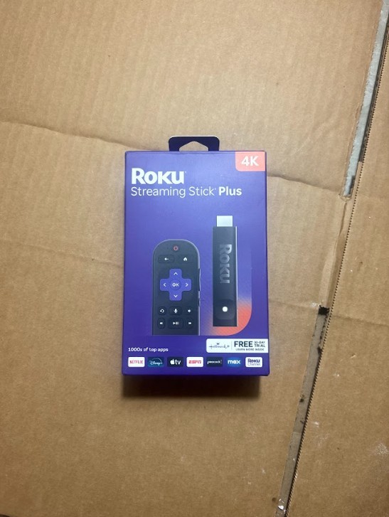 New Roku Streaming Stick Plus 4K and HDR Roku Streaming Device for TV Remote