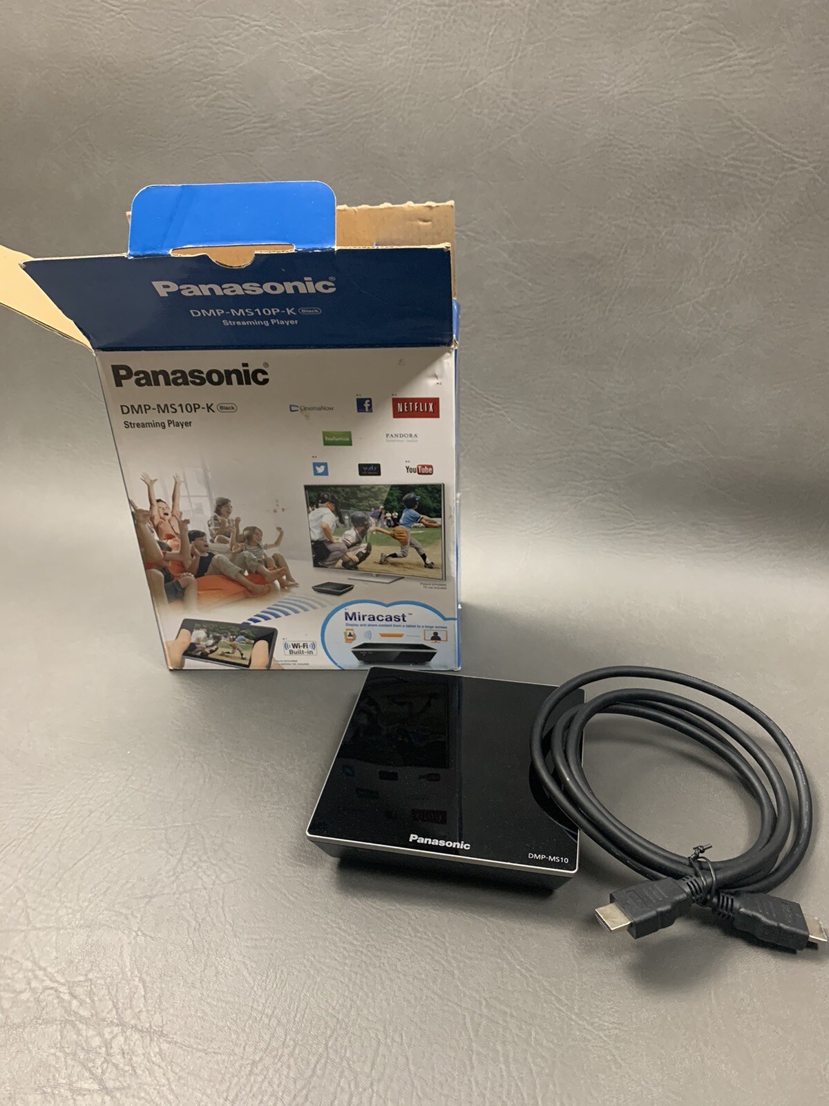 Panasonic Black DMP-MS10P Digital HD Streaming Player