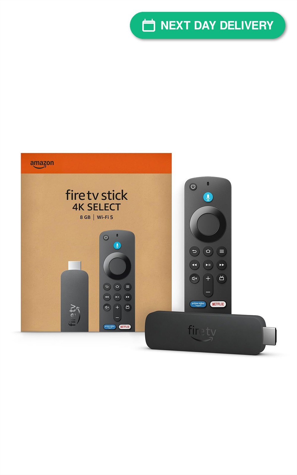 Amazon Fire TV Stick 4K Select Streaming Media Player – Black Newest Model