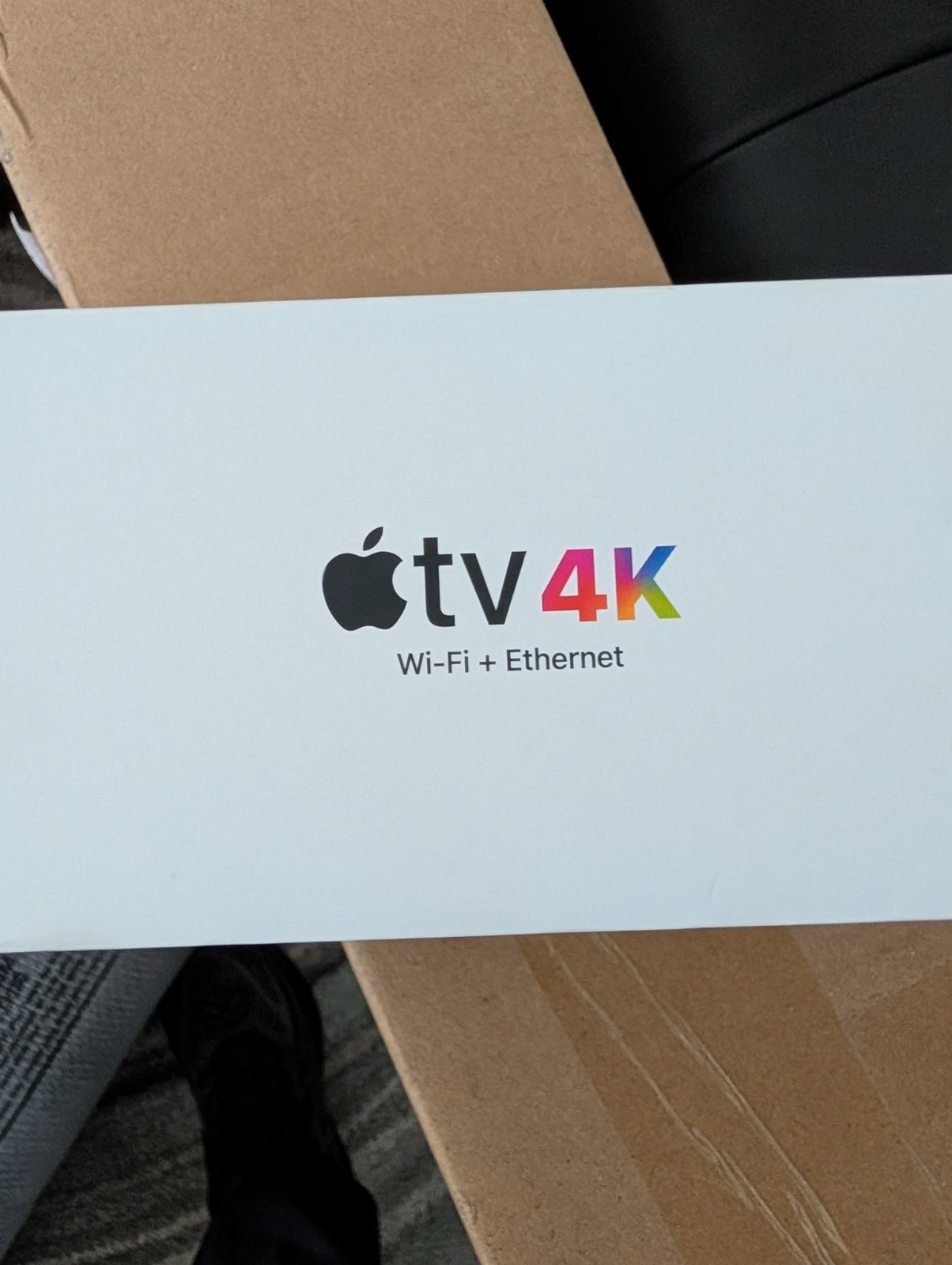 Apple TV 4K Media Streamer Box w/ Remote, Wi‑Fi + Ethernet, HDMI, 4K