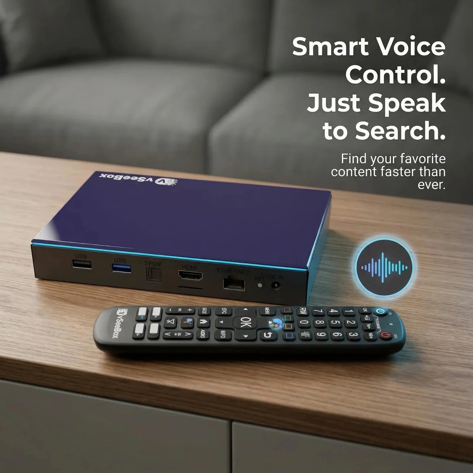 New vSeeBox V6 Plus | Free Shipping | Returns Accepted