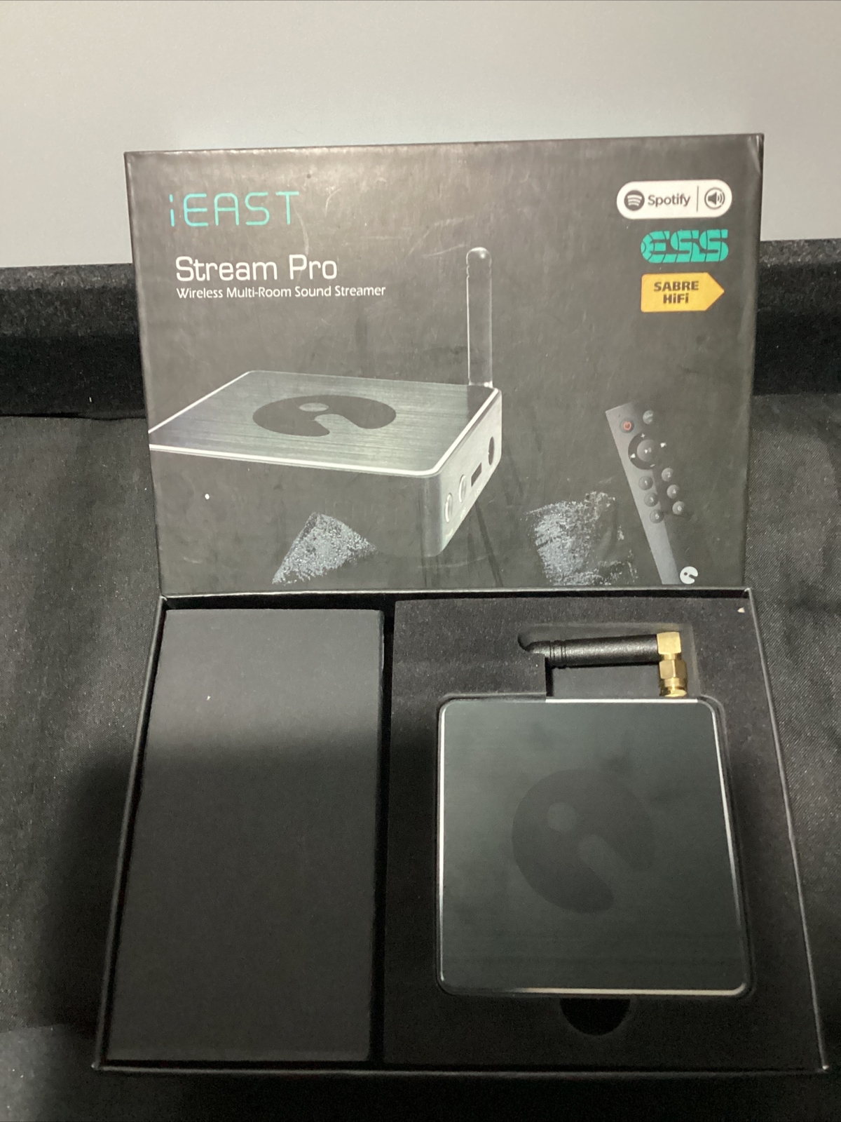 iEAST STREAM PRO. Media streamer. Great SQ And easy app Control. NIB.